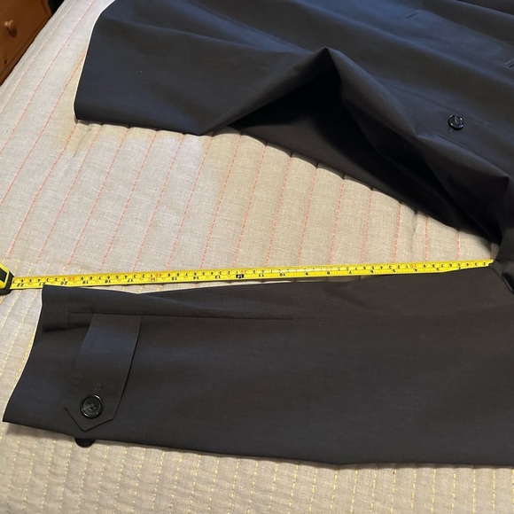 Michael Kors Single Breasted Trench Coat 44L - Picture 12 of 12